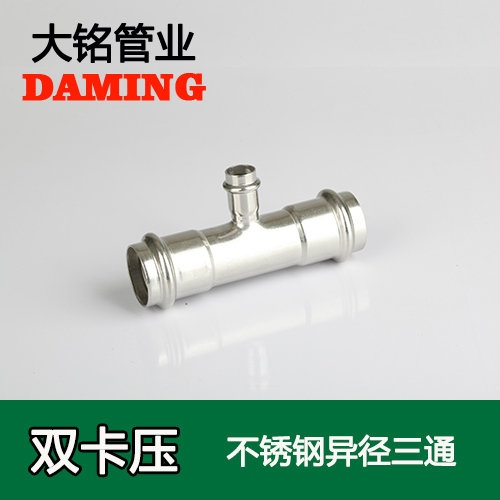 DN20*15 蜜柚APPIOS异径三通接头(304 316L)