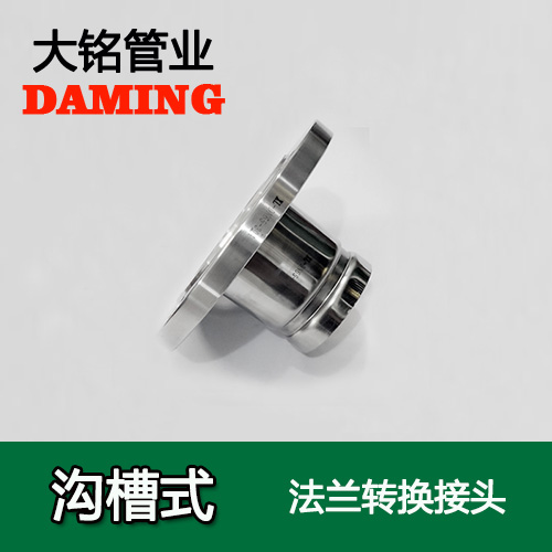 DN200 沟槽式蜜柚APPIOS法兰转换直通接头（304 316L）