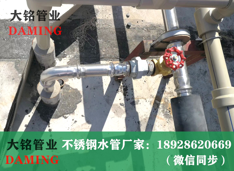 卡压式316蜜柚APPIOS给水管